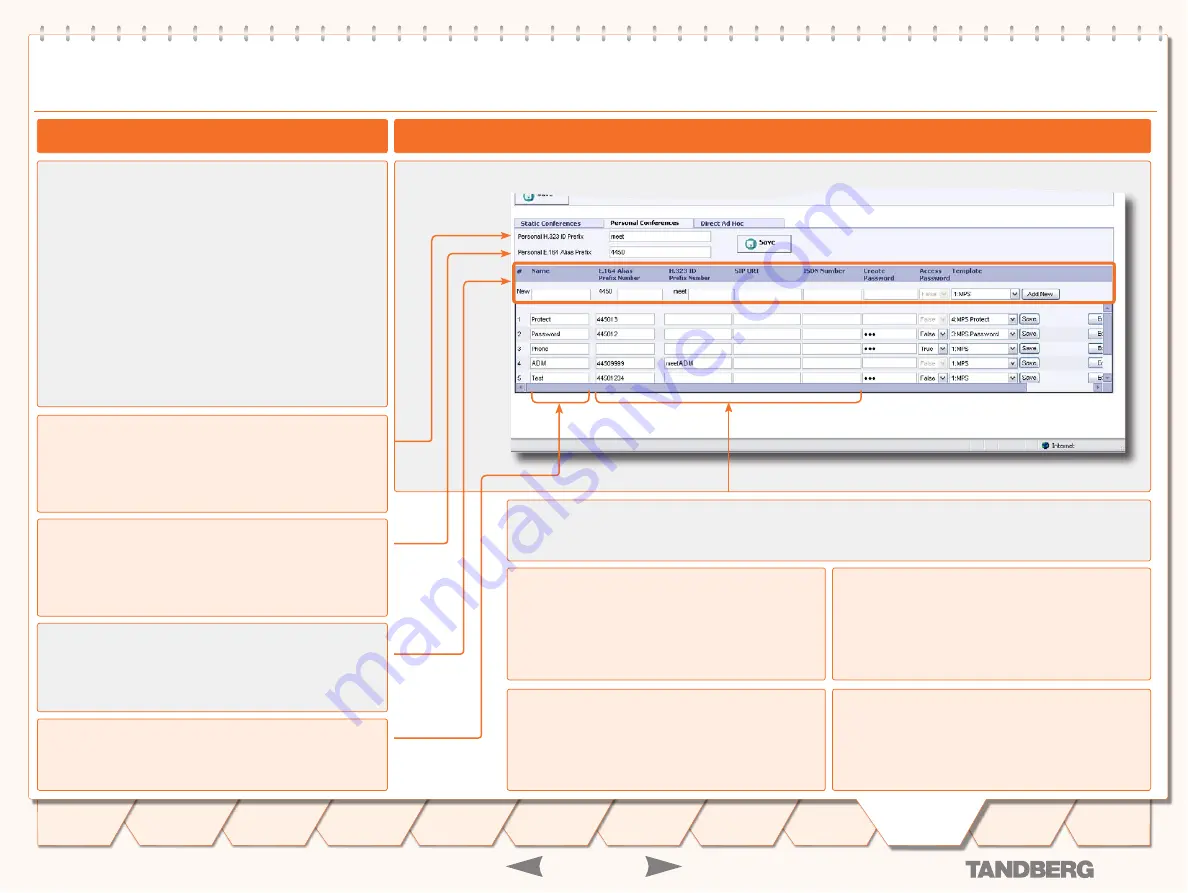 TANDBERG Media Processing System MPS 200 Administrator'S Manual Download Page 127