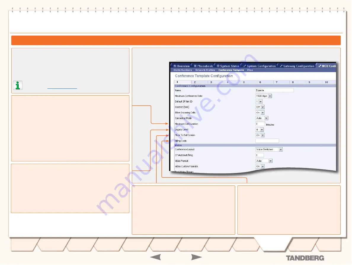 TANDBERG Media Processing System MPS 200 Скачать руководство пользователя страница 132