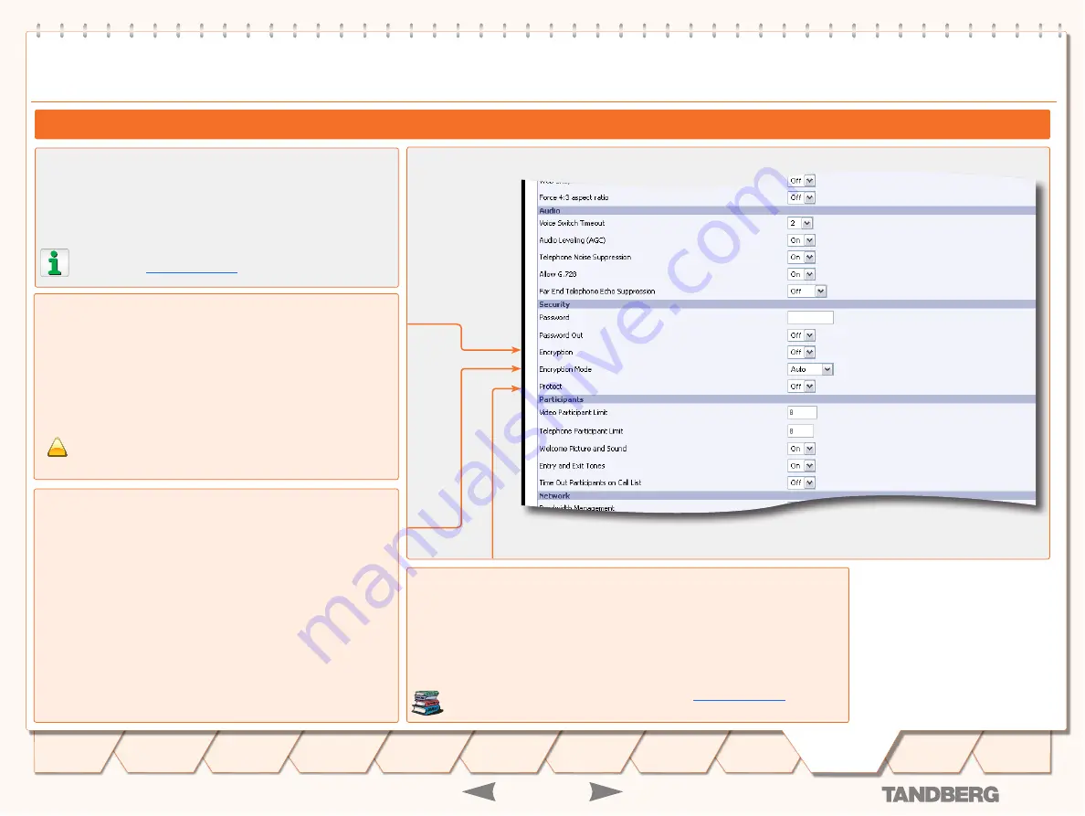 TANDBERG Media Processing System MPS 200 Administrator'S Manual Download Page 140