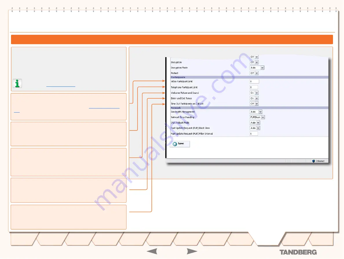 TANDBERG Media Processing System MPS 200 Administrator'S Manual Download Page 141