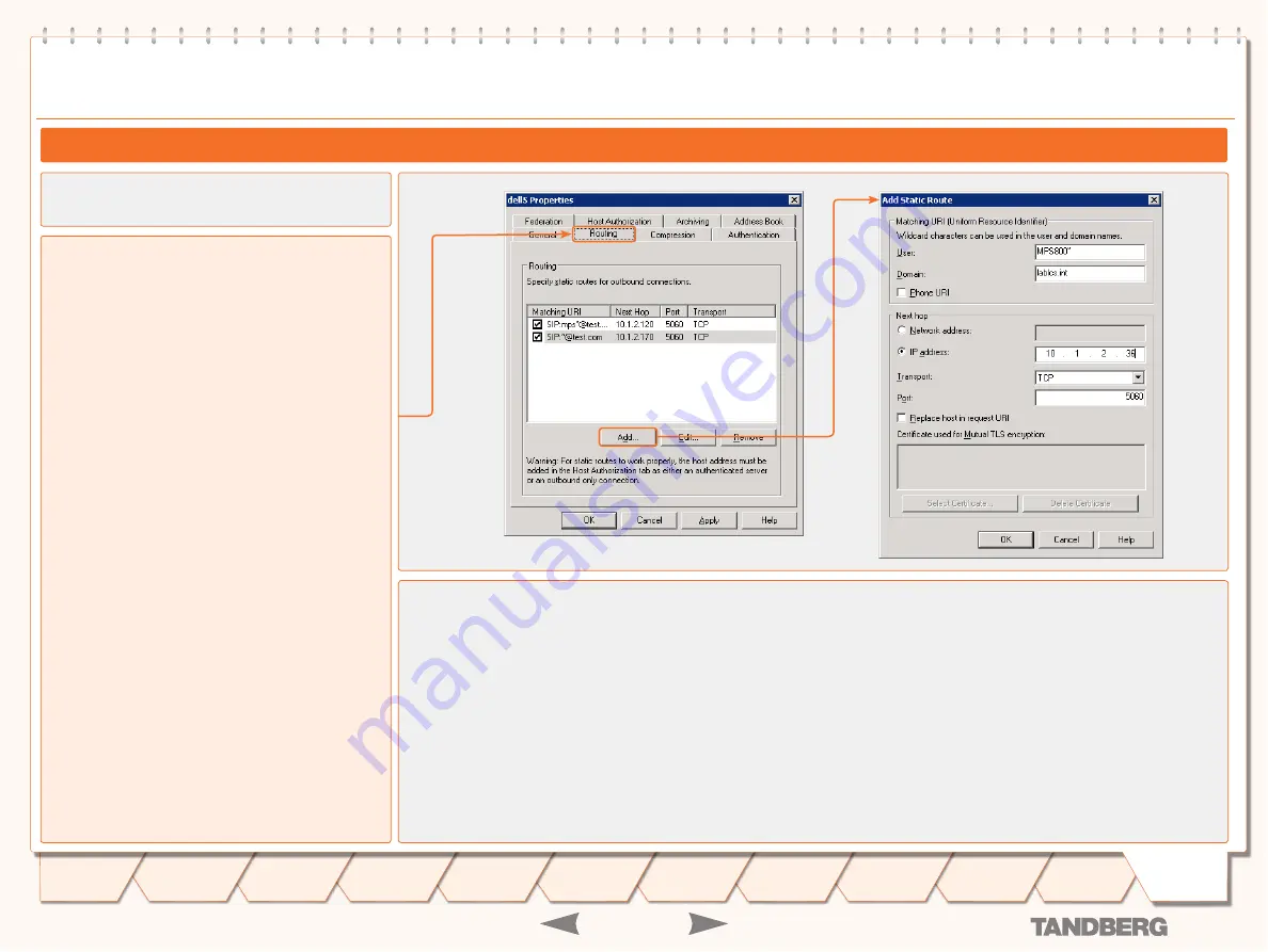 TANDBERG Media Processing System MPS 200 Administrator'S Manual Download Page 175