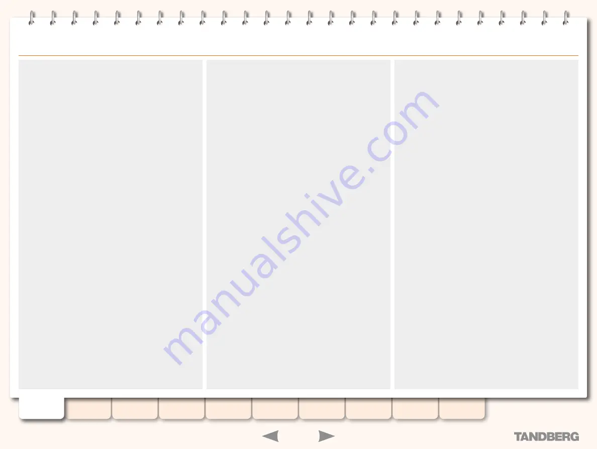 TANDBERG S3.1 Administrator'S Manual Download Page 4