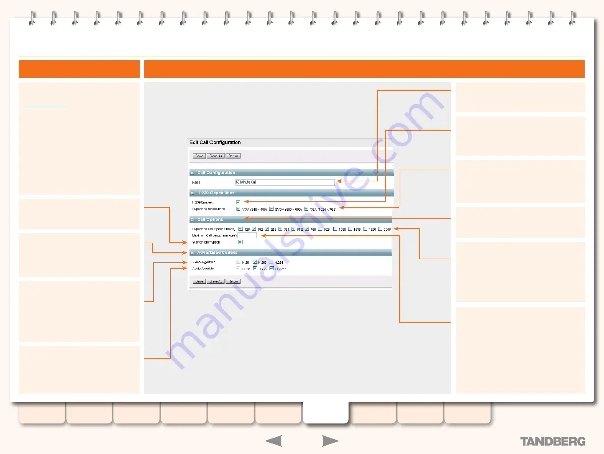 TANDBERG S3.1 Administrator'S Manual Download Page 74