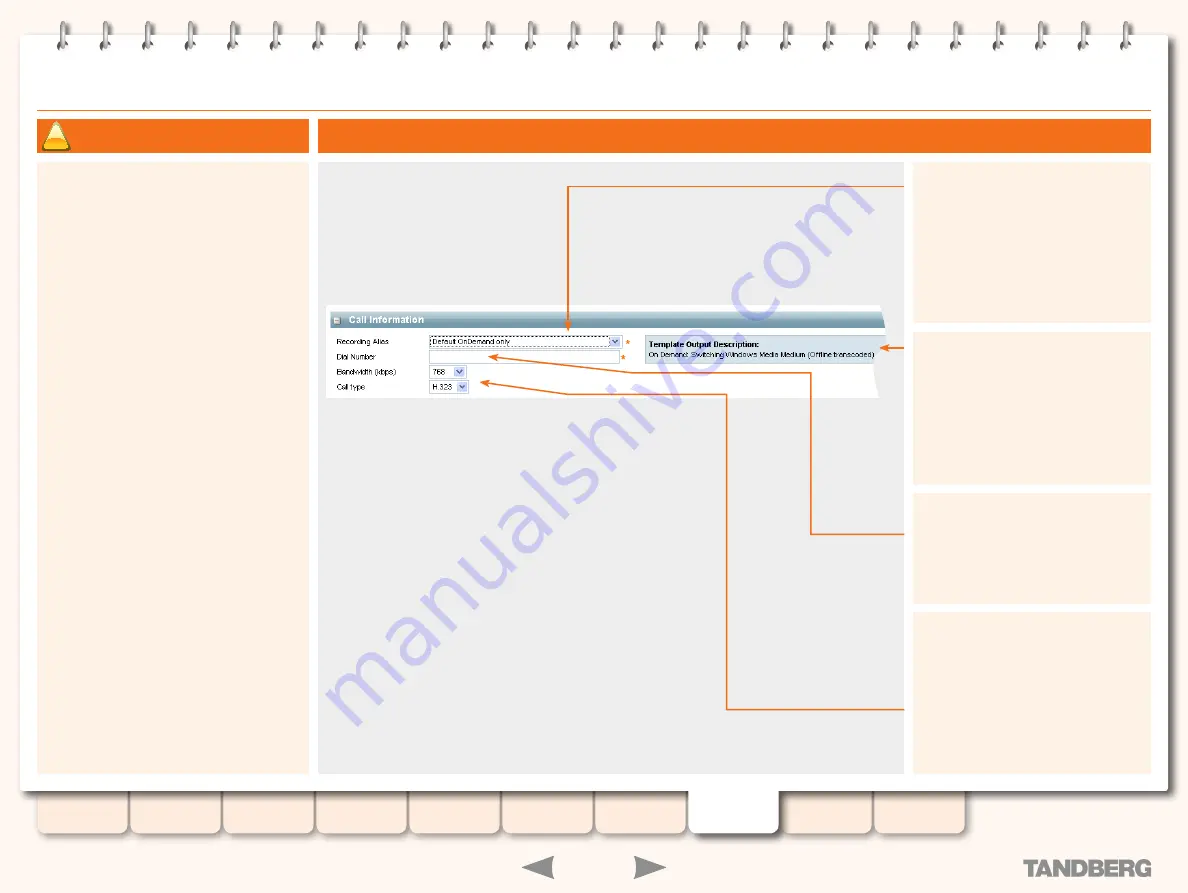 TANDBERG S3.1 Administrator'S Manual Download Page 87