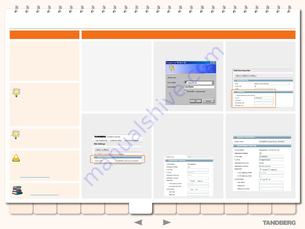 TANDBERG S3 Administrator'S Manual Download Page 20