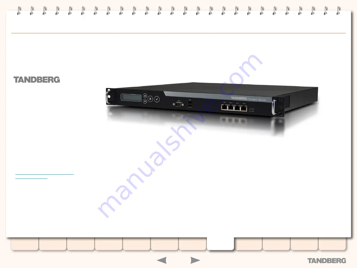 TANDBERG S3 Administrator'S Manual Download Page 27