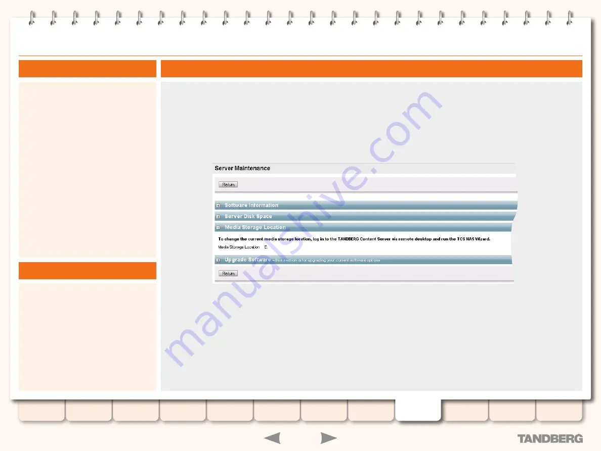 TANDBERG S3 Administrator'S Manual Download Page 75