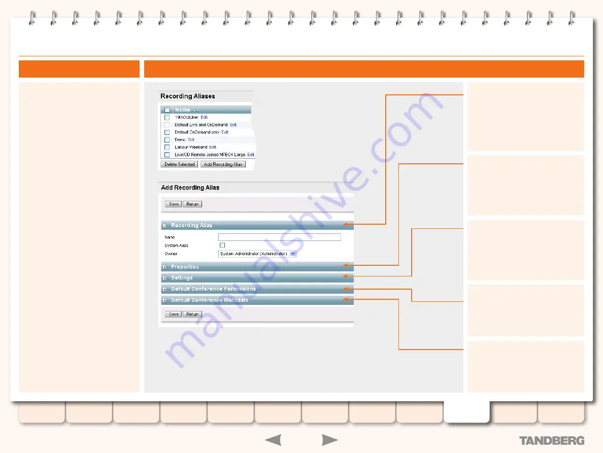 TANDBERG S3 Administrator'S Manual Download Page 91