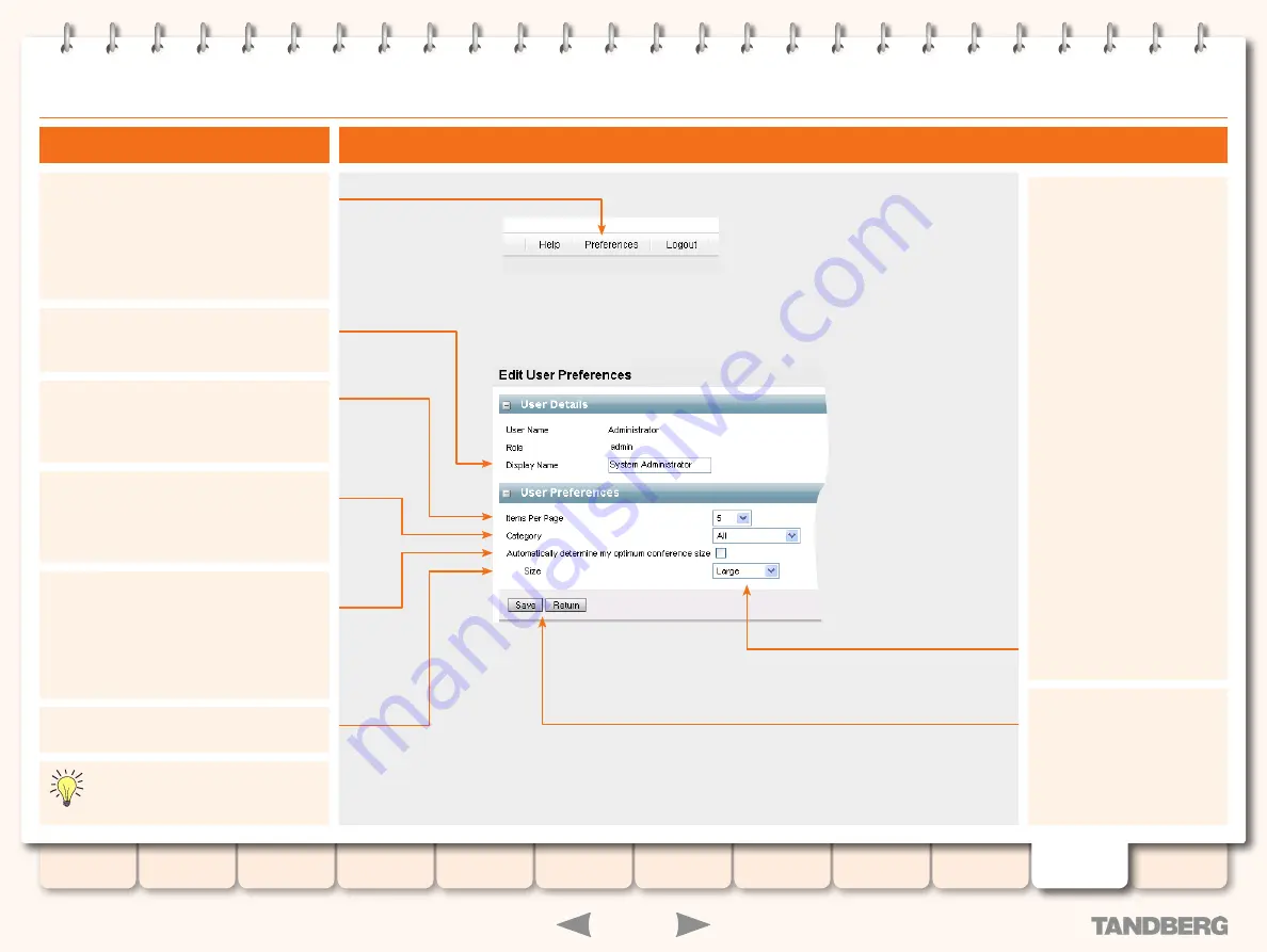 TANDBERG S3 Administrator'S Manual Download Page 106