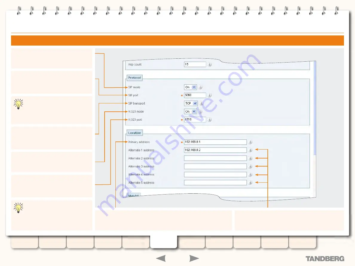 TANDBERG Security Camera Administrator'S Manual Download Page 85