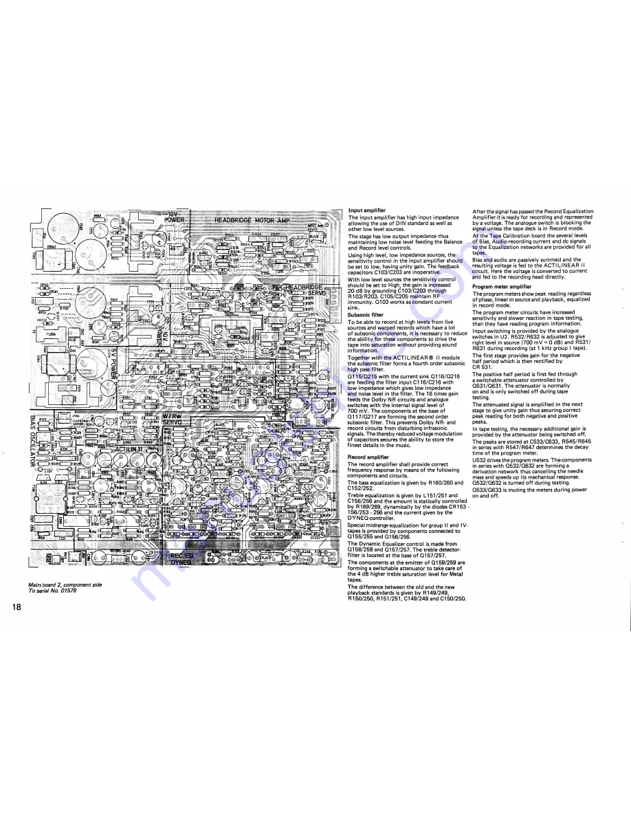 TANDBERG TCD-3014A Service Manual Download Page 18