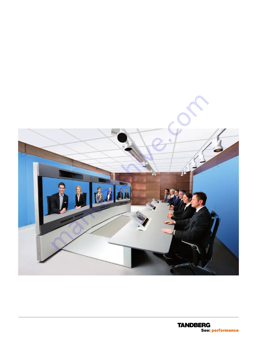 TANDBERG Telepresence T3 Assembly Manual Download Page 1