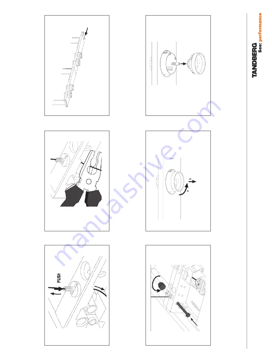 TANDBERG Telepresence T3 Assembly Manual Download Page 6