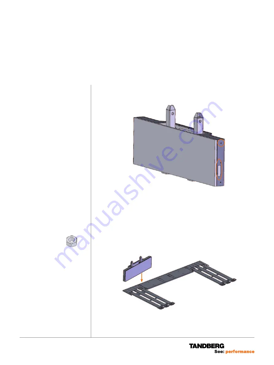 TANDBERG Telepresence T3 Assembly Manual Download Page 14