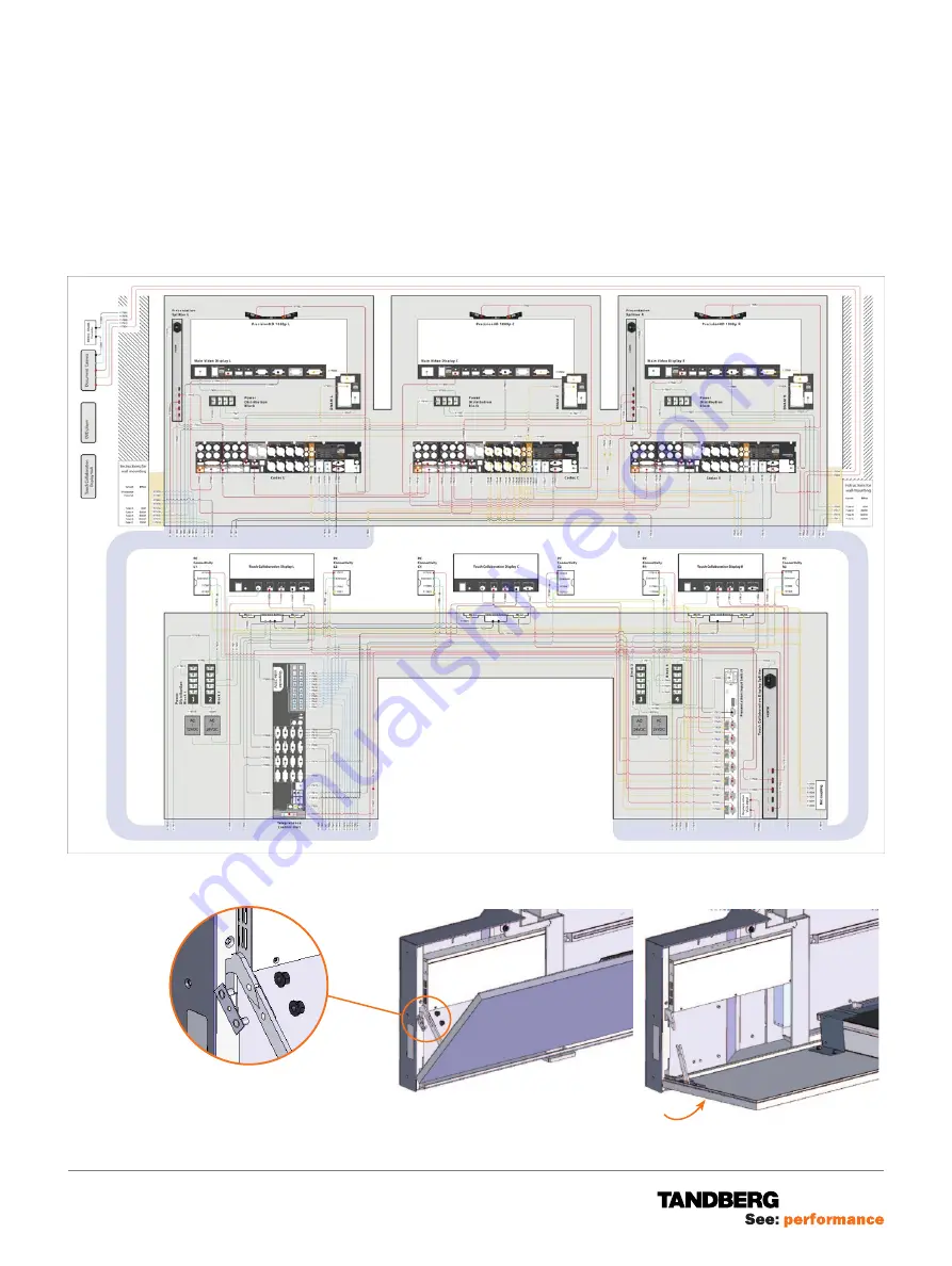 TANDBERG Telepresence T3 Assembly Manual Download Page 28