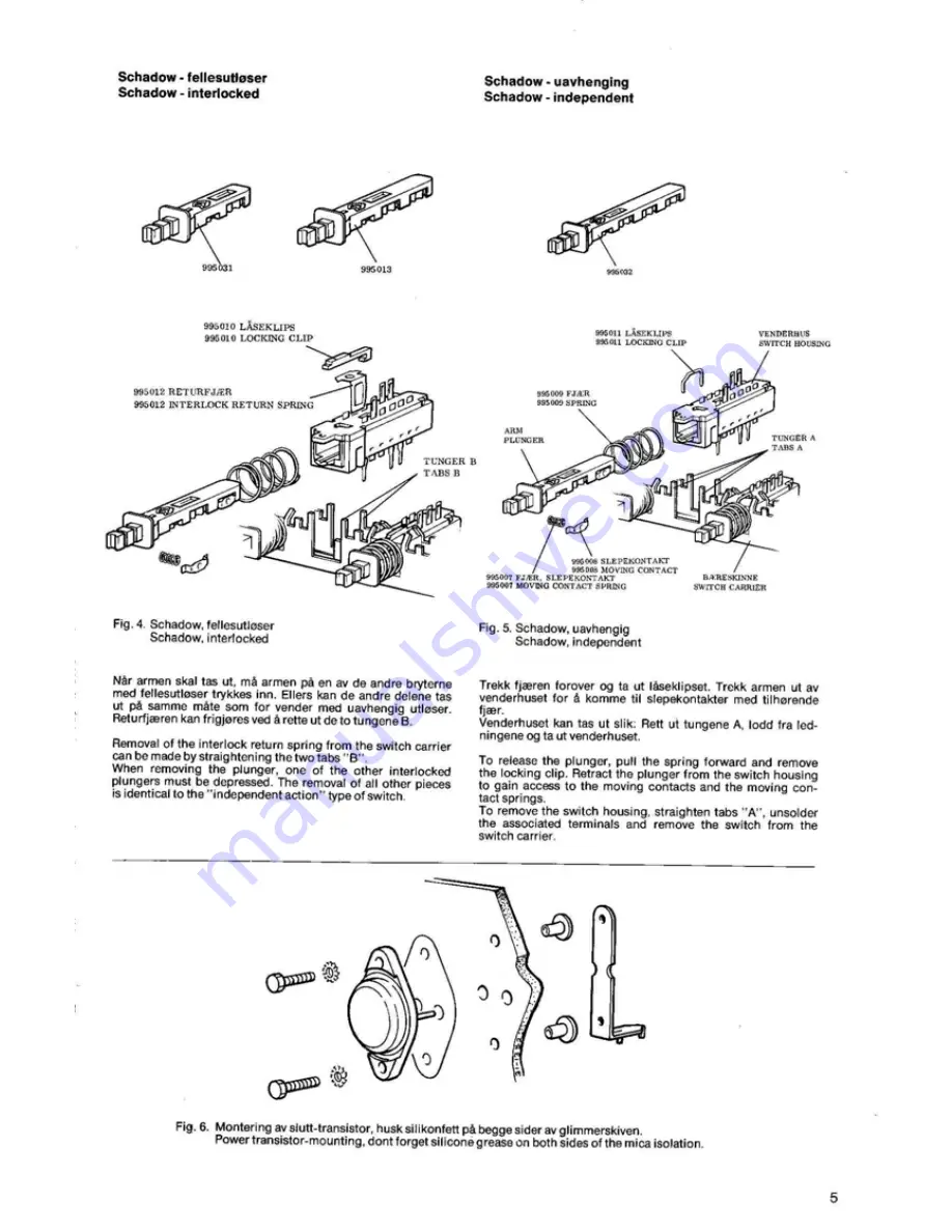 TANDBERG TR-1000 Service Manual Download Page 5