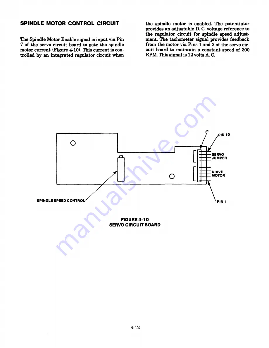 Tandon TM100-1 Operating And Service Manual Download Page 42