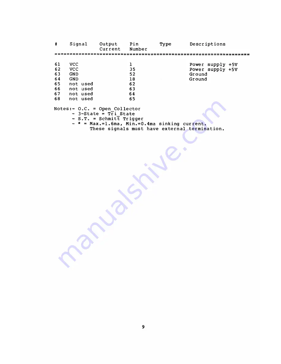 Tandy 1000 SL Technical Reference Manual Download Page 141