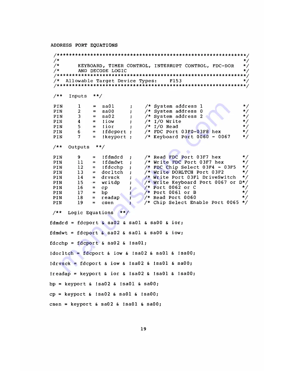 Tandy 1000 SL Скачать руководство пользователя страница 151