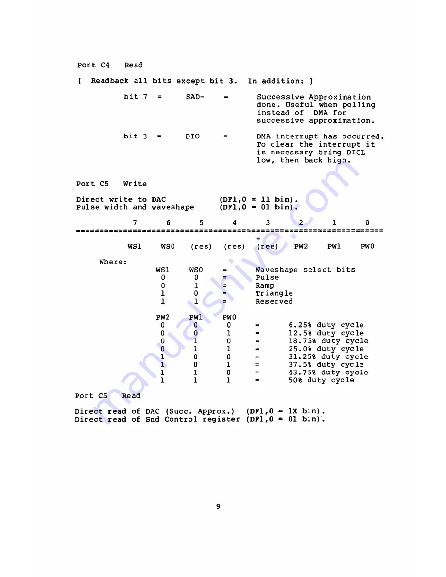 Tandy 1000 SL Скачать руководство пользователя страница 162