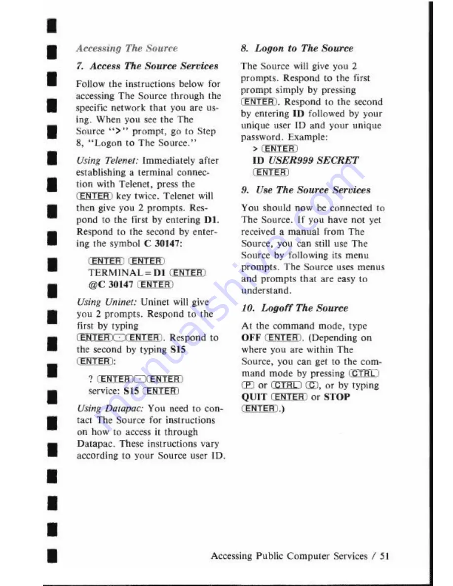 Tandy 102 Owner'S Manual Download Page 59