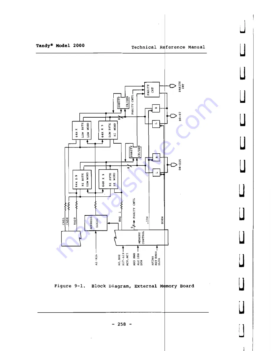 Tandy 2000 Скачать руководство пользователя страница 265