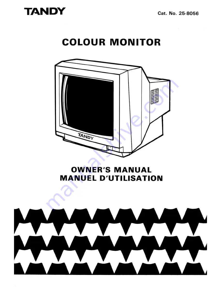 Tandy 25-8056 Owner'S Manual Download Page 1