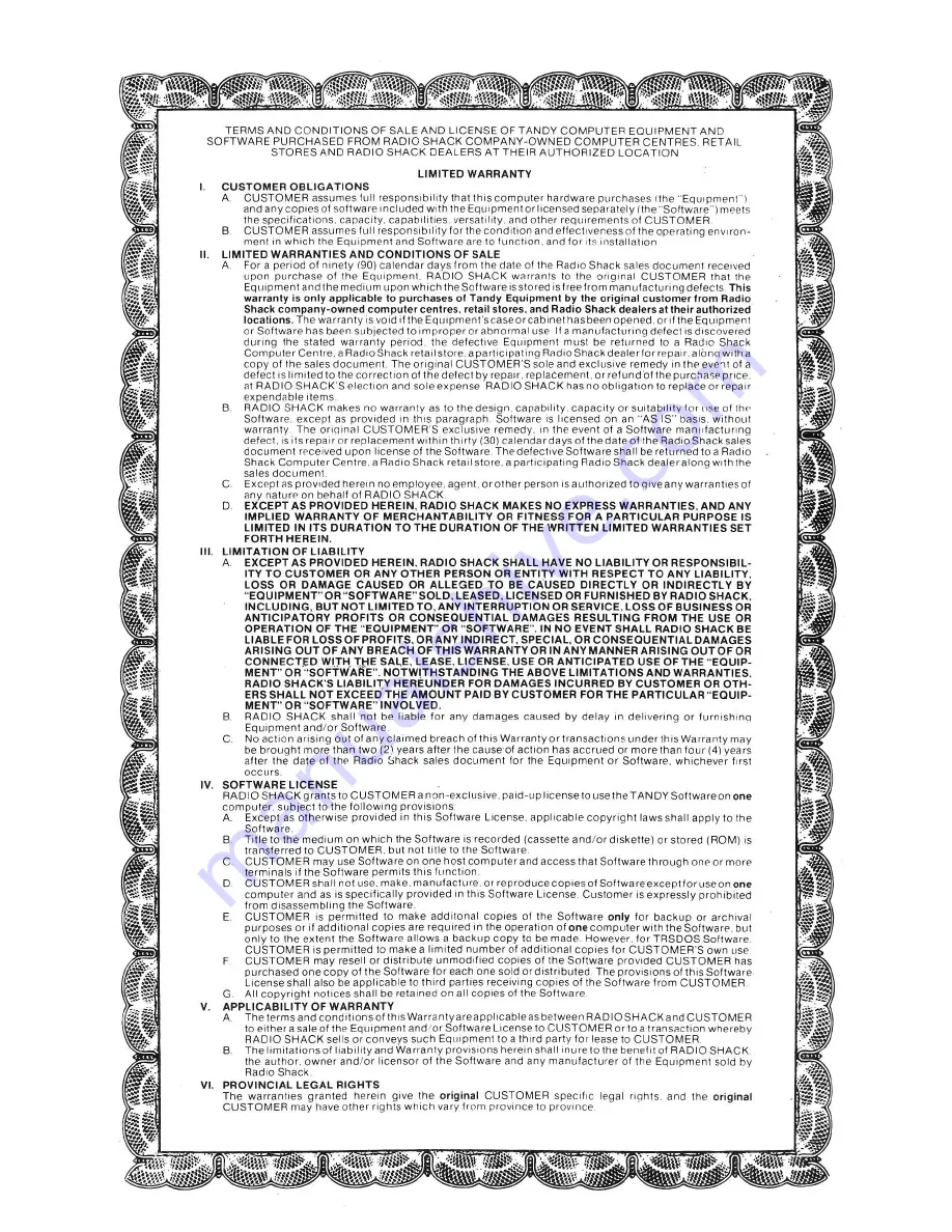 Tandy 25-8056 Скачать руководство пользователя страница 2