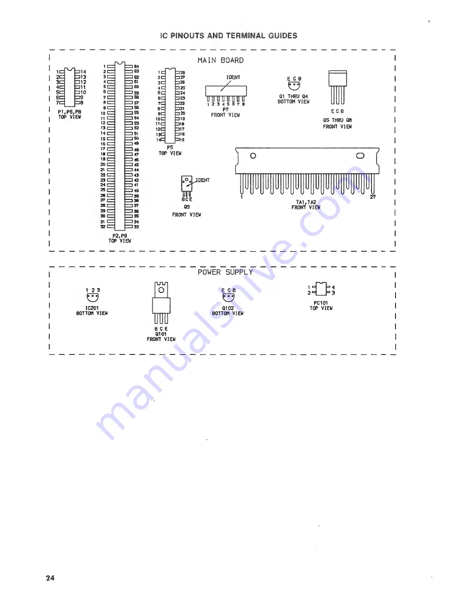 Tandy 26-2814 Technical Service Data Download Page 37