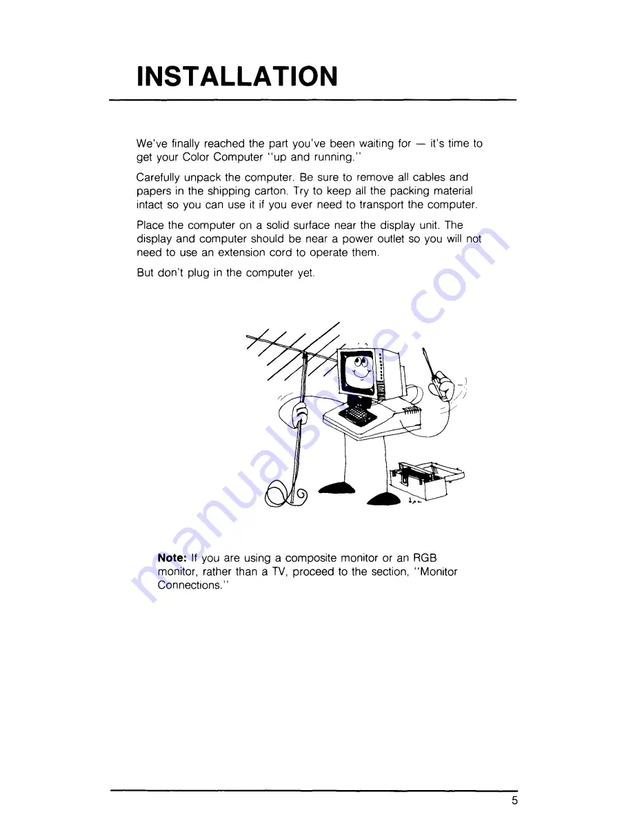 Tandy Color Computer 3 Basic Manual Download Page 15