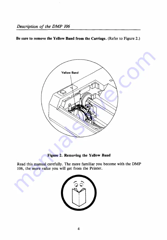 Tandy DMP 106 Operation Manual Download Page 12