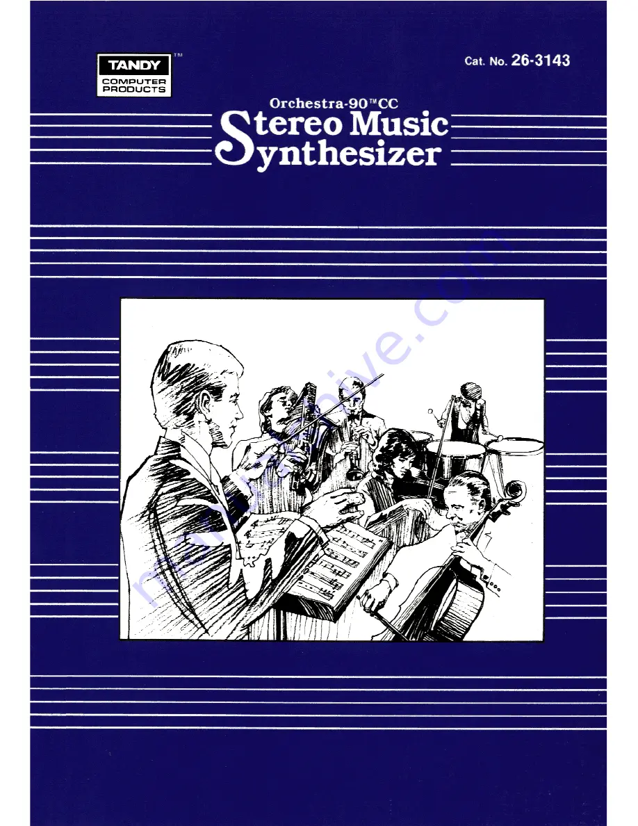 Tandy Orchestra-90 CC Owner'S Manual Download Page 1