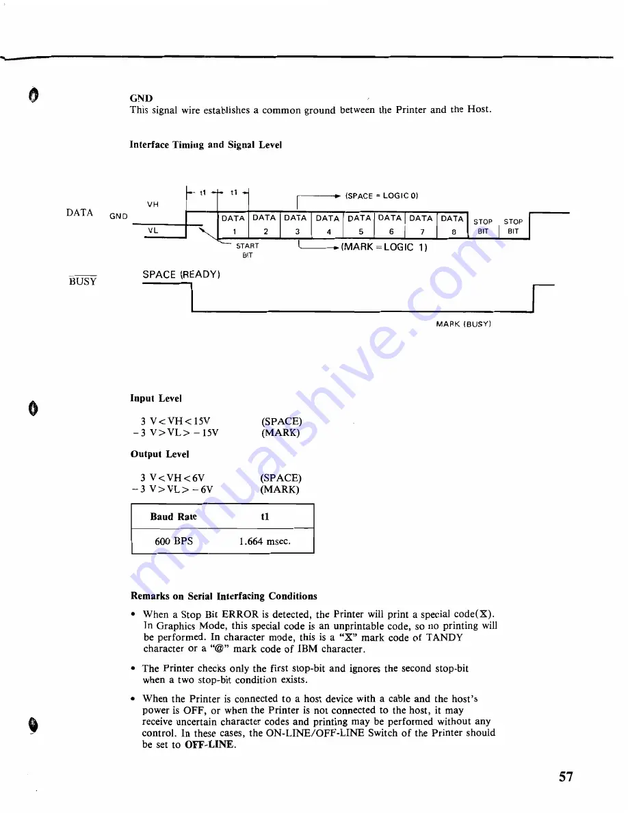 Tandy TRP-100 Operation Manual Download Page 63