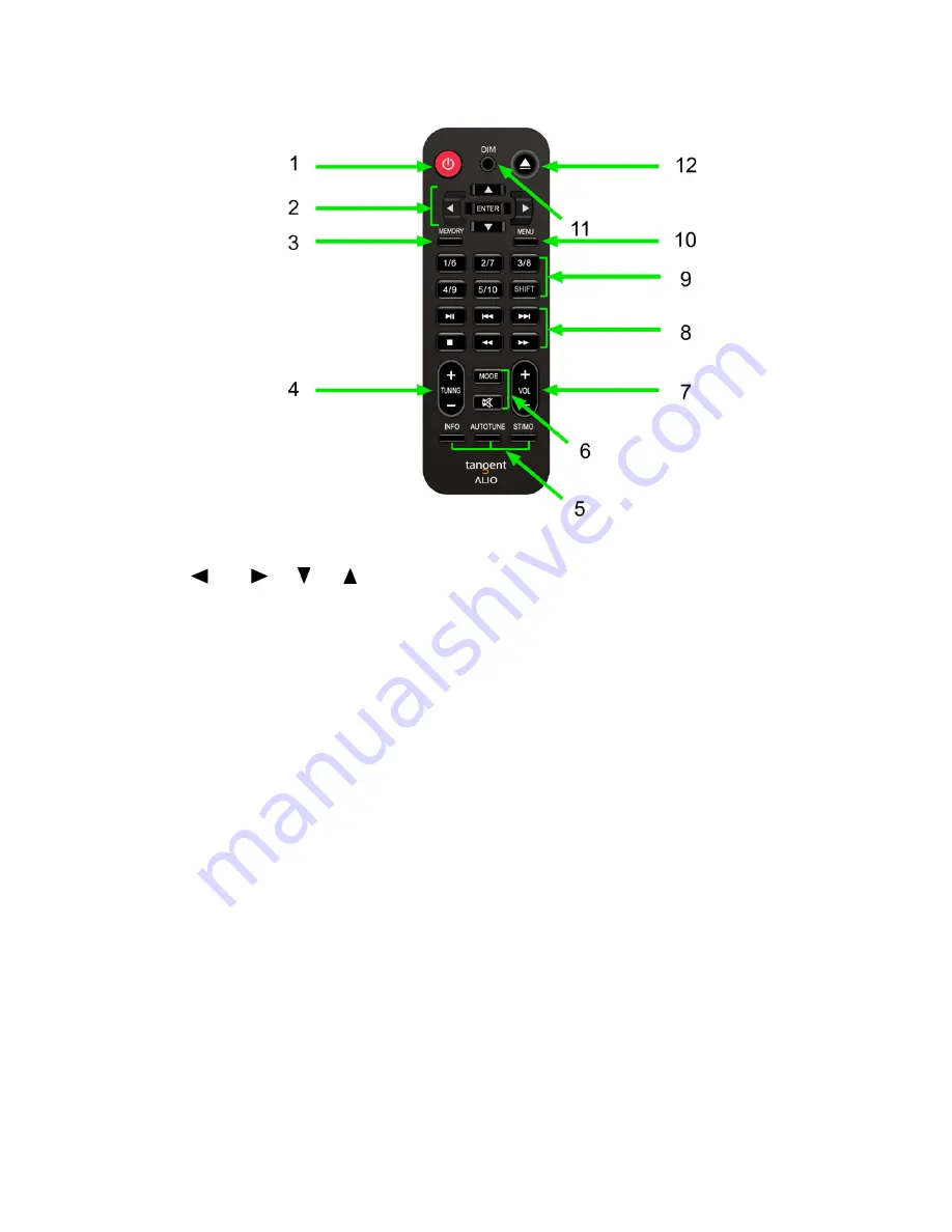 Tangent ALIO CD-FM Manual Download Page 9