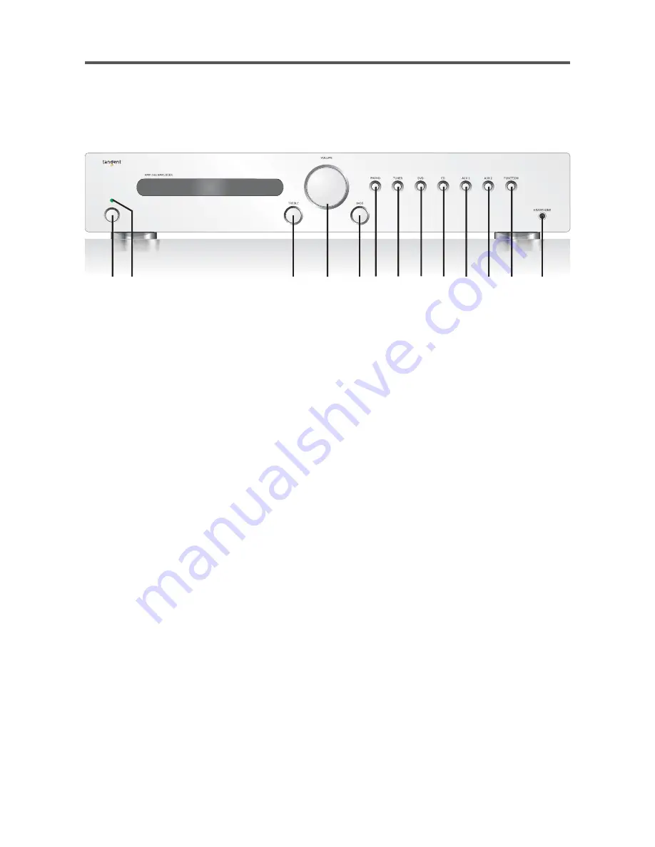 Tangent AMP-100 Instruction Manual Download Page 11