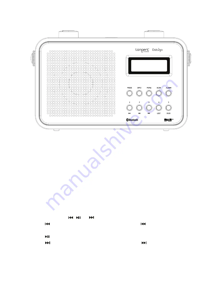 Tangent Dab2go BT User Manual Download Page 66