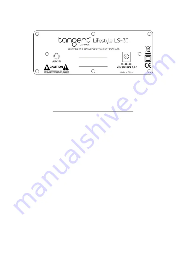 Tangent Lifestyle LS30 User Manual Download Page 43