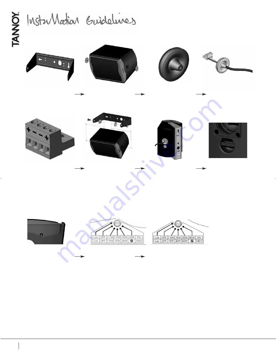 Tannoy Di series User Manual Download Page 6