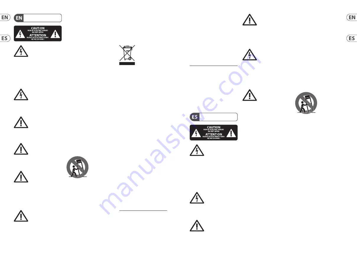 Tannoy QCI A1-BL Quick Start Manual Download Page 2