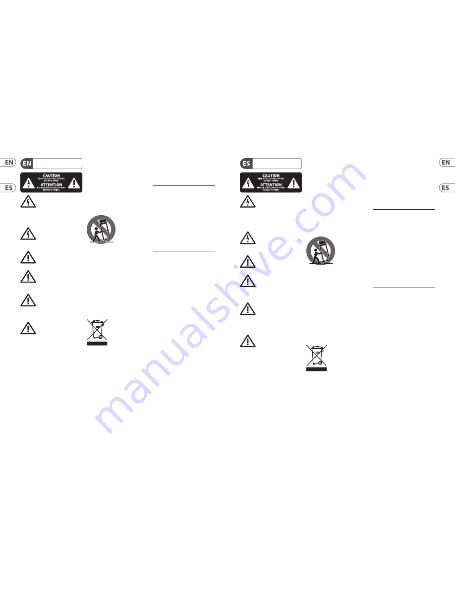 Tannoy REVOLUTION XT 8F Скачать руководство пользователя страница 2