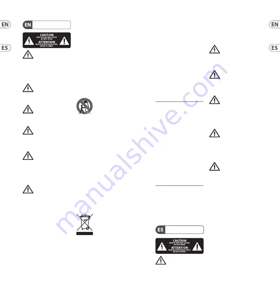 Tannoy SRM 10A Quick Start Manual Download Page 2