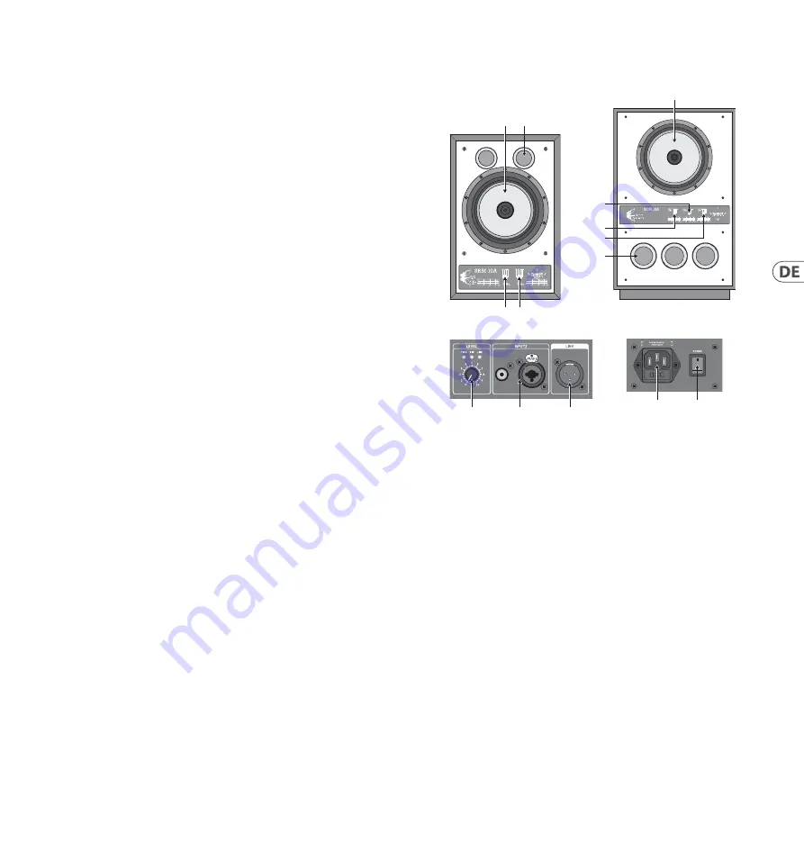 Tannoy SRM 10A Quick Start Manual Download Page 18