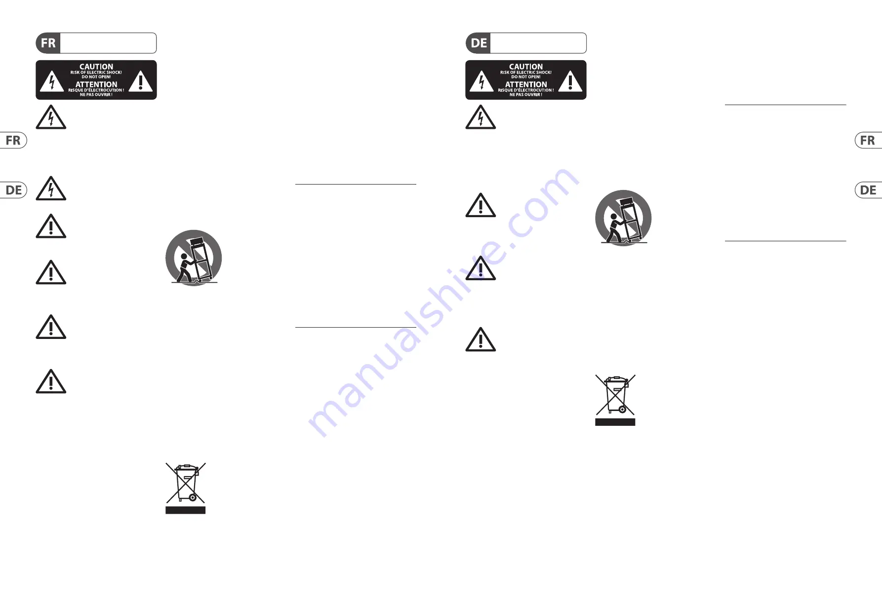 Tannoy TKT Series Quick Start Manual Download Page 3