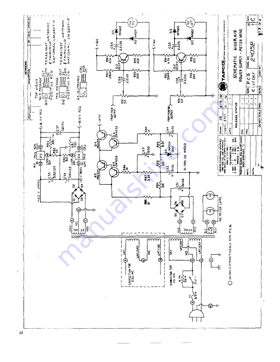 Tapco 6100 Series Скачать руководство пользователя страница 23