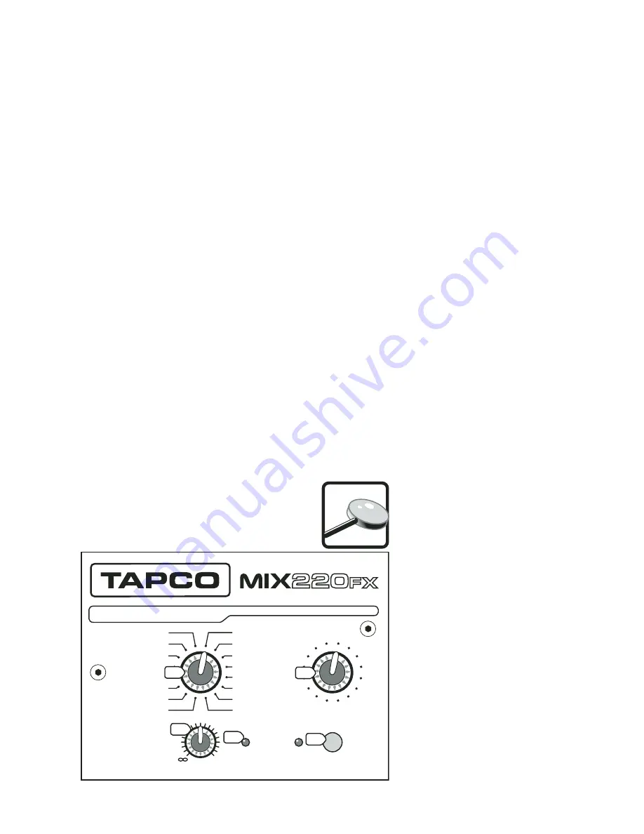 Tapco Mix 260FX User Manual Download Page 14