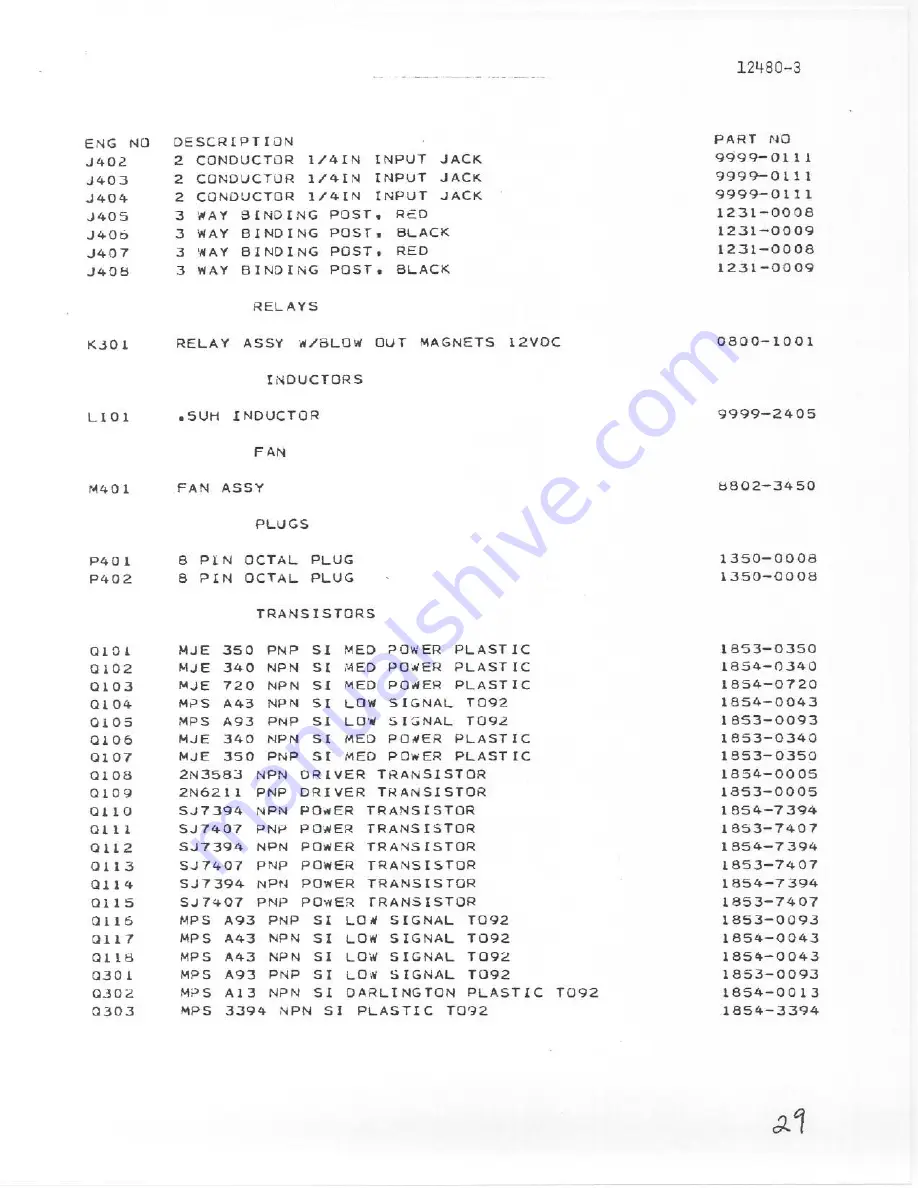 Tapco PA-700 Owner'S Manual Download Page 30