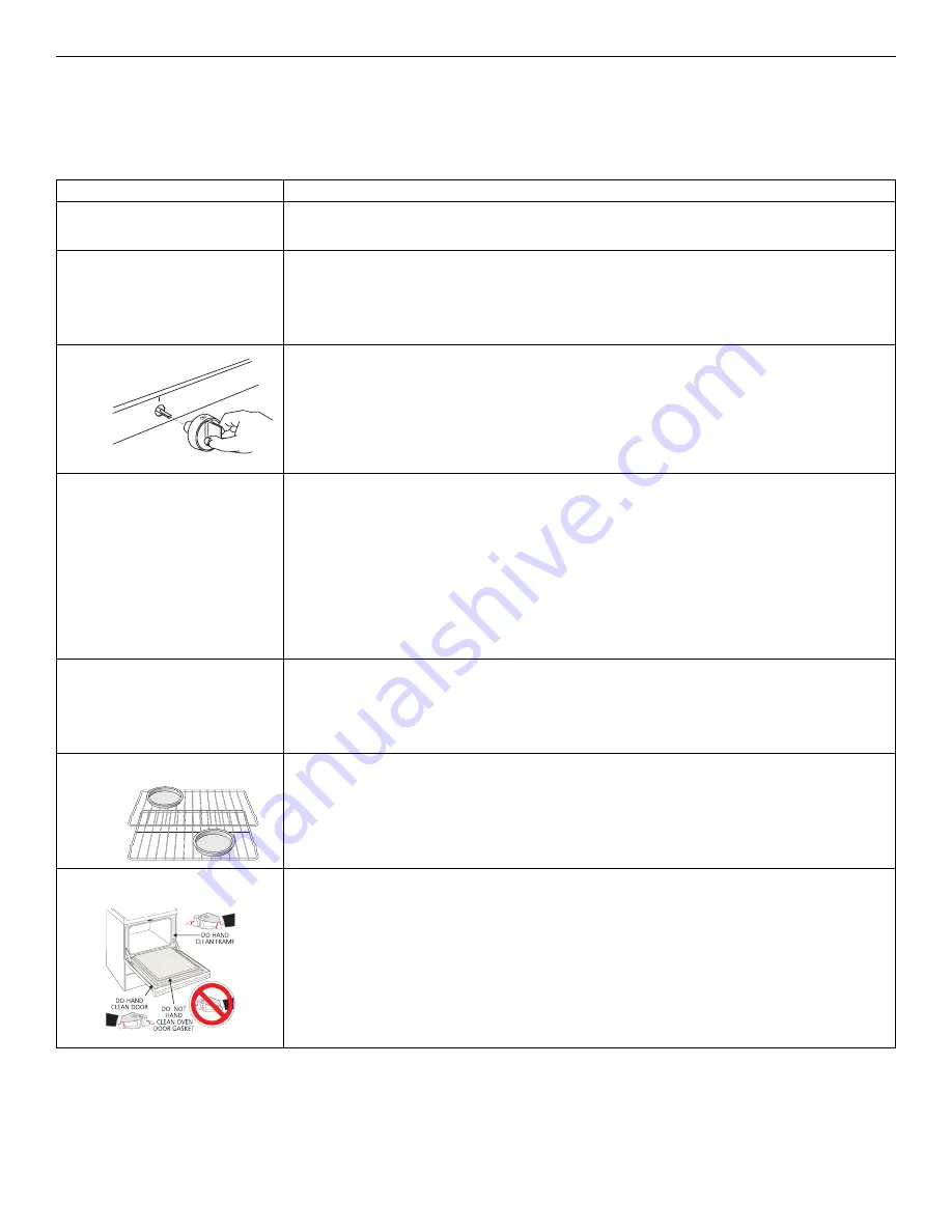 Tappan 316000191 Owner'S Manual Download Page 13