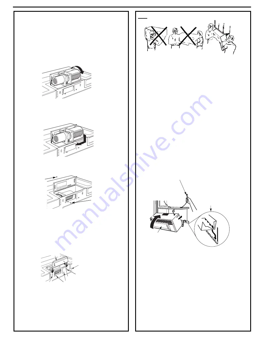 Tappan TMV151FSA Installation Instructions Manual Download Page 44