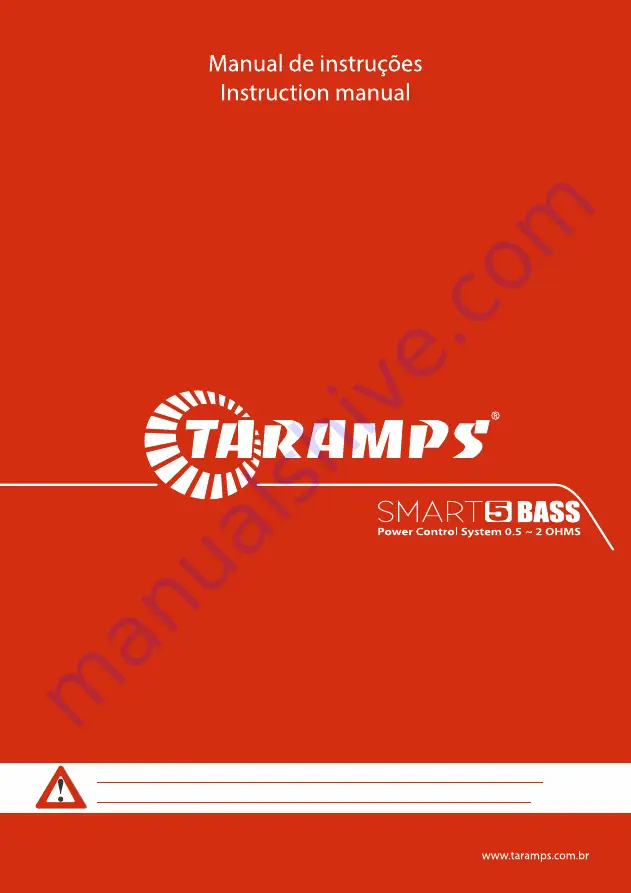 Taramps SMART5 BASS Скачать руководство пользователя страница 1