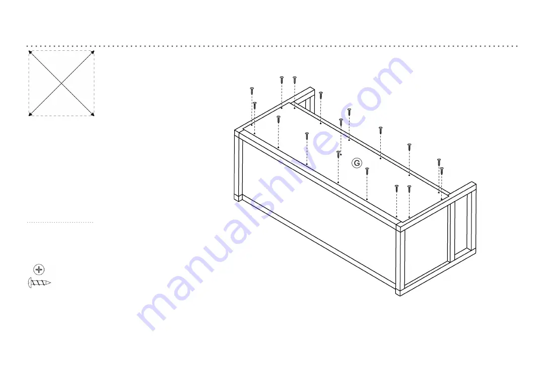 Target fairglen TGFGBENCWH Assembly Instructions Manual Download Page 12